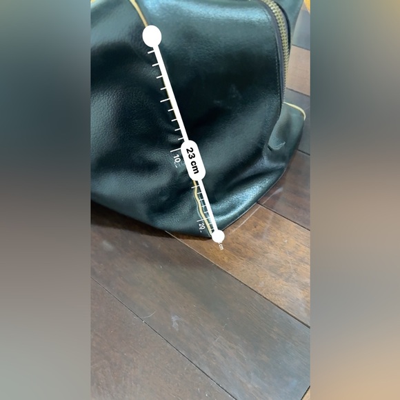 Authentic Vintage HERMES Paris made in France-INDIGO LEATHER TRAV DUFFEL BAG - Picture 15 of 17